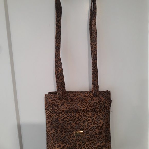 Lazarini W. Women’s Bag Y2k 90s Animal Print Messenger Bag - Picture 4 of 9